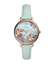 フォッシル レディース！FOSSIL【フォッシル】JACQUELINEフローラル柄デザインウォッチ/正規代理店商品/プレゼントにもオススメ/送料無料/腕時計/女性用腕時計