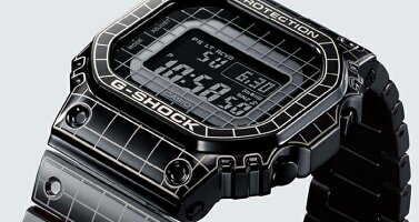 カシオG-SHOCK【ジーショック】ブラックのフルメタルG-SHOCK/国内正規代理店商品/送料無料/クリスマス/スクリューバック/GMW-B5000CS-1JR/メーカー希望小売価格96,800円