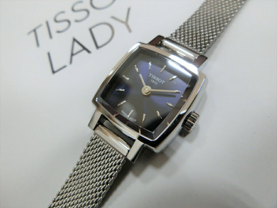 加坪屋（かつぼや）の女性用腕時計 スイス製Tissot ティソ T-レディ ラブリー・クォーツ腕時計 Lovely Square ラブリースクエア 送料無料 正規代理店商品 レディースウォッチ/プレゼントにもオススメ｜アングル3