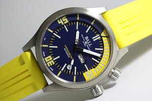 限定1000本スイス製BALLWATCH【ボール・ウォッチ】エンジニアマスター2ダイバークロノメーター自動巻き腕時計/並行輸入品/送料無料/300m防水/マイクロガスライト/チタンケース