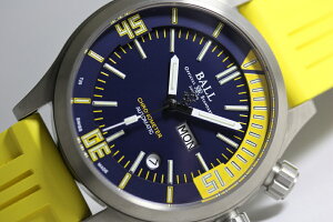 限定1000本スイス製BALLWATCH【ボール・ウォッチ】エンジニアマスター2ダイバークロノメーター自動巻き腕時計/並行輸入品/送料無料/300m防水/マイクロガスライト/チタンケース