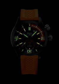 限定1000本スイス製BALLWATCH【ボール・ウォッチ】エンジニアマスター2ダイバーTMT自動巻き腕時計/並行輸入品/送料無料/300m防水/マイクロガスライト/DLCコーティング/温度計付き