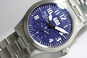 スイス製BALLWATCH【ボールウォッチ】エンジニアマスター2ボイジャー自動巻き腕時計/デュアルタイム&ビックデイト/並行輸入商品/メンズウォッチ/送料無料/EngineerMaster2Voyager/ケース直径約40ミリ