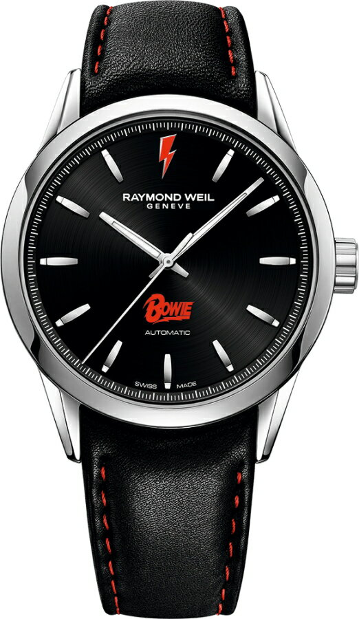 世界限定3000本のDAVID BOWIE【デヴィット・ボウイ】×RAYMOND WEIL【レイモンド・ウェイル】コラボモデル自動巻き腕時計/メーカー希望小売価格231,000円/送料無料/レイモンドウィル/ FREELANCERフリーランサー