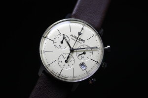 ドイツ製Junkers【ユンカース】Bauhaus【バウハウス】クォーツ・クロノグラフ腕時計/デザインウォッチ