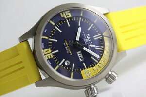 限定1000本スイス製BALLWATCH【ボール・ウォッチ】エンジニアマスター2ダイバークロノメーター自動巻き腕時計/並行輸入品/送料無料/300m防水/マイクロガスライト/チタンケース