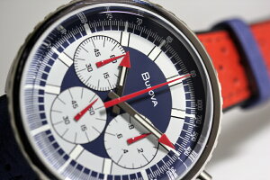 1970年の復刻モデル!BULOVA【ブローバ】ARCHIVEChronographC【アーカイブ・クロノグラフ】ヘリテージ・クォーツ腕時計/正規代理店商品