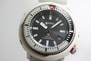SEIKO【セイコー】PROSPEX【プロスペック】日本未発売のソーラーダイバーズ200m防水クォーツ腕時計/ツナ缶/送料無料/ホワイト/