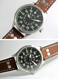 復刻!ドイツ空軍採用のLaco【ラコ】自動巻きAACHENミリタリーウォッチ/腕時計