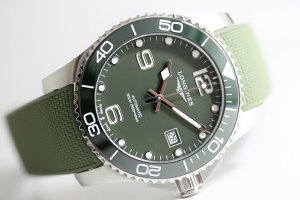 スイス製Longines【ロンジン】ハイドロコンクエスト自動巻き腕時計/セラミックベゼル/300m防水/正規代理店商品/送料無料/HydroConquest/パワーリザーブ64時間