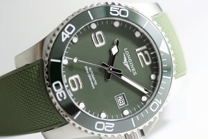 スイス製Longines【ロンジン】ハイドロコンクエスト自動巻き腕時計/セラミックベゼル/300m防水/正規代理店商品/送料無料/HydroConquest/パワーリザーブ64時間