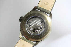 世界限定250本のみ!ドイツ空軍採用のLaco【ラコ】自動巻きAugsburg42Olive【アウクスブルグ42オリーブ】ミリタリーウォッチ/腕時計/正規代理店商品/ヴィンテージ仕上げ/ブロンズ風仕上げ/復刻