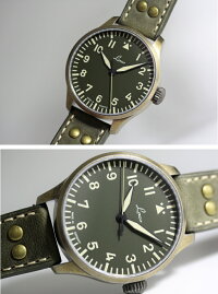 世界限定250本のみ!ドイツ空軍採用のLaco【ラコ】自動巻きAugsburg42Olive【アウクスブルグ42オリーブ】ミリタリーウォッチ/腕時計/正規代理店商品/ヴィンテージ仕上げ/ブロンズ風仕上げ/復刻