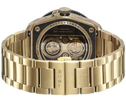 世界限定500本のカメラのレンズをイメージしたTACS【タックス】TWINLENS【ツインレンズ】自動巻き腕時計/正規代理店商品/日本製/ローライ二眼レフ