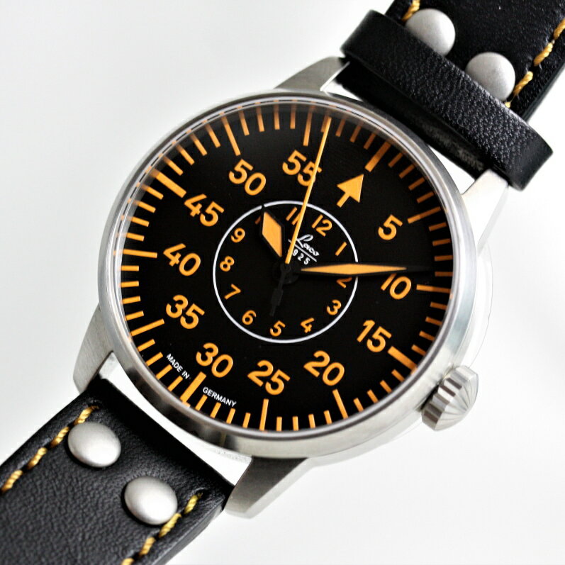 【訳あり】Laco ラコ ドイツ空軍採用 自動巻き PILOT Palermo42 パイロット・パレルモ42 ミリタリーウォッチ 男性用腕時計 メンズウォッチ 復刻モデル ロングセラーモデル 74,800円