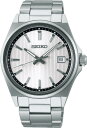 日本製 SEIKO セイコーセレクション 電池式クォーツ時計 メンズ腕時計・クォーツ腕時計 デザインウォッチ メンズウォッチSBTH001 ホワイト ビジネス 腕時計