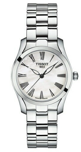 マザーオブパール文字盤を採用！ クラシック・エレガントなレディース スイス製TISSOT【ティソ】 100年を越える老舗時計メーカーらしい 女性用の腕時計です。 風にたなびくシルクリボンの優雅さ。そのエレガンスと軽やかさをイメージしてデザイ...