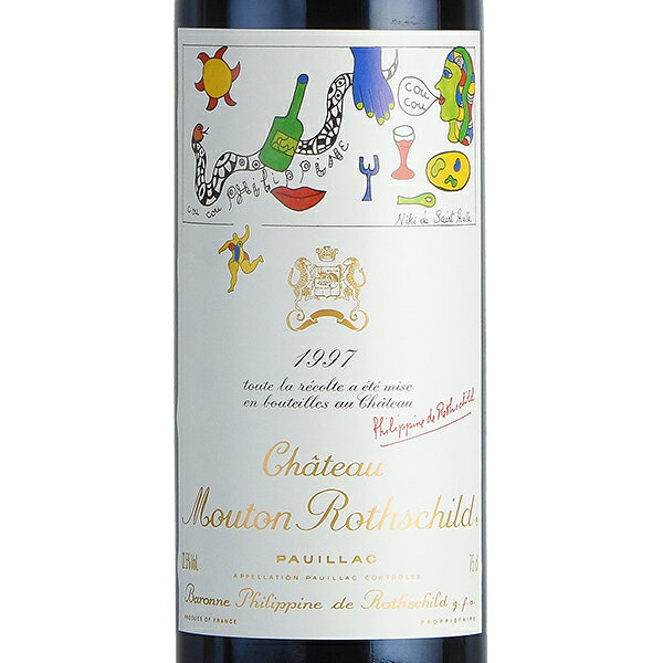 【最大5千円OFFクーポン】シャトー ムートン ロートシルト 1997 ロスチャイルド Chateau Mouton Rothschild フランス ボルドー 赤ワイン katsuda-10105916 KATSUDA 勝田商店 銘醸ワイン専門 サンプル画像2