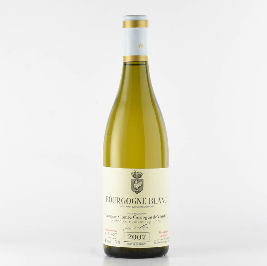 コント ジョルジュ ド ヴォギュエ ブルゴーニュ ブラン 2007 Comte Georges de Vogue Bourgogne Blanc フランス ブルゴーニュ 白ワイン