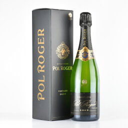 【エントリーでP10倍★スーパーSALE期間中】ポル ロジェ ブリュット ヴィンテージ 2009 ギフトボックス Pol Roger Brut Vintage フランス シャンパン シャンパーニュ