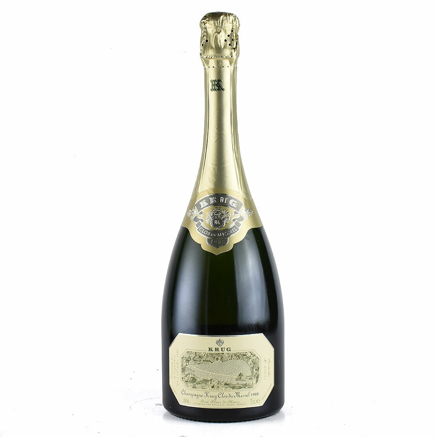 【エントリーでP10倍★スーパーSALE期間中】クリュッグ クロ デュ メニル 1988 クロ ド メニル Krug Clos du Mesnil フランス シャンパン シャンパーニュ