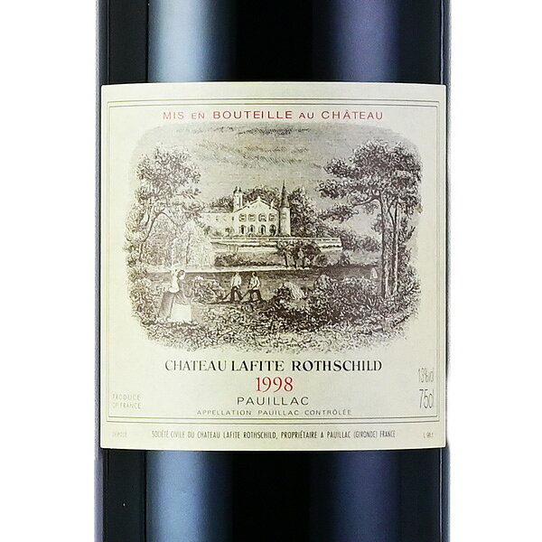 【最大5千円OFFクーポン】シャトー ラフィット ロートシルト 1998 ロスチャイルド Chateau Lafite Rothschild フランス ボルドー 赤ワイン katsuda-10112060 KATSUDA 勝田商店 銘醸ワイン専門 サンプル画像2