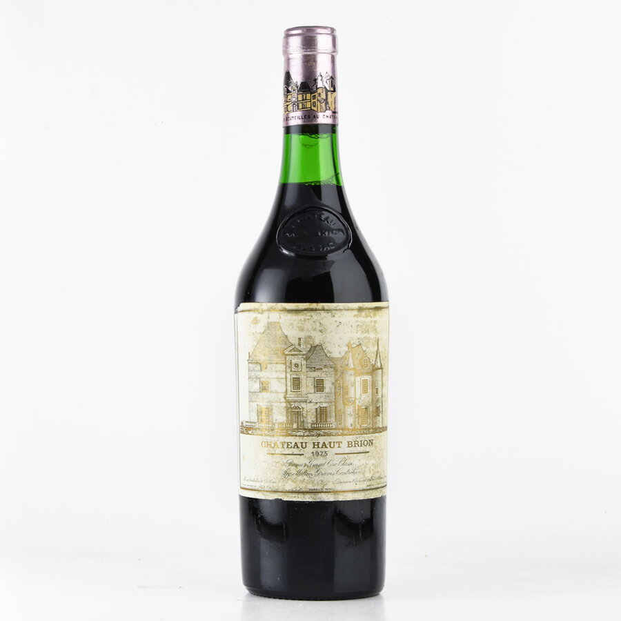 シャトー オー ブリオン 1975 ラベル不良 オーブリオン Chateau Haut-Brion フランス ボルドー 赤ワイン