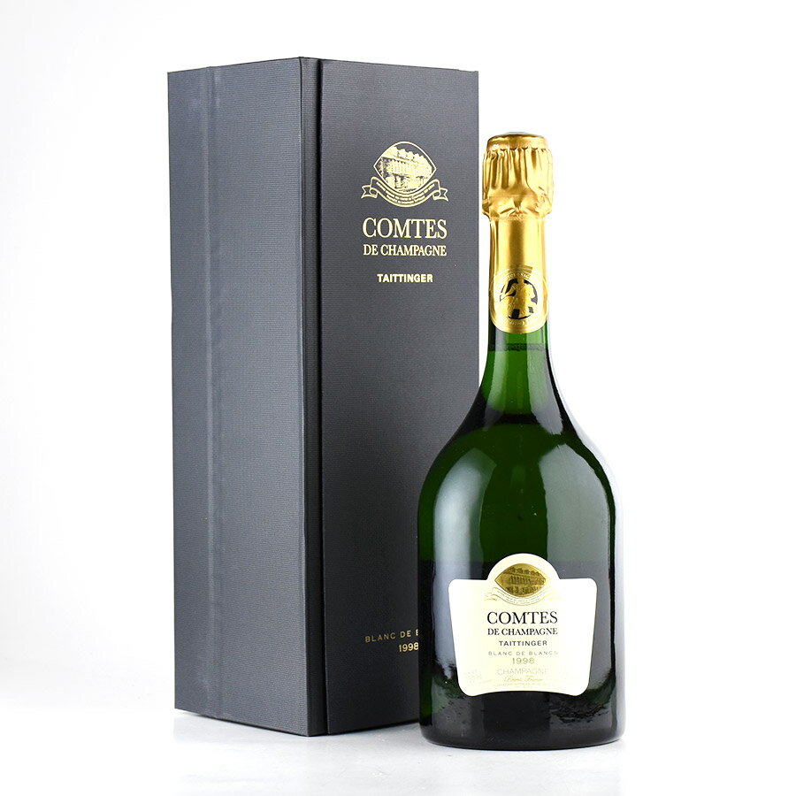 テタンジェ コント ド シャンパーニュ ブラン ド ブラン 1998 ギフトボックス ブランドブラン Taittinger Comtes de Champagne Blanc de Blancs フランス シャンパン シャンパーニュ