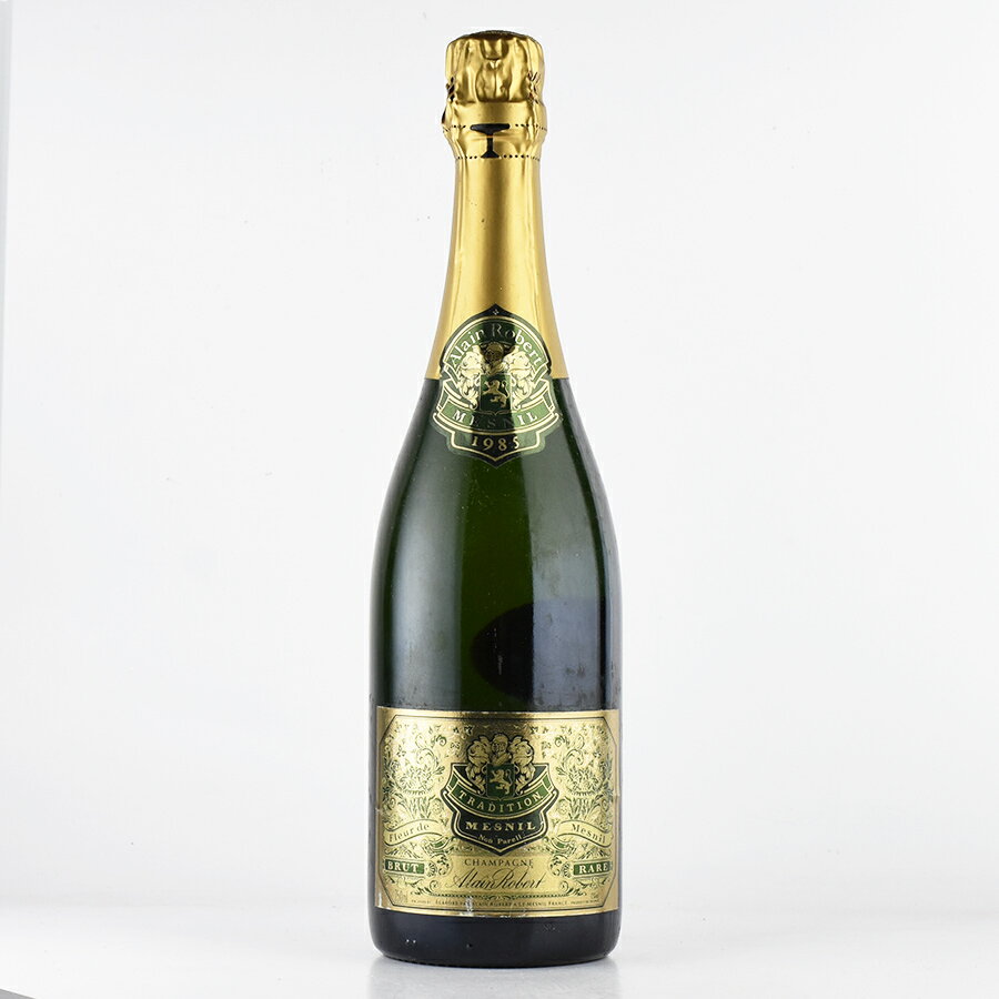 アラン ロベール ル メニル トラディション 1985 Alain Robert Le Mesnil Tradition フランス シャンパン シャンパーニュ