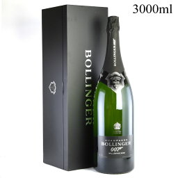 ボランジェ 007 スペクター リミテッド エディション 2009 ジェロボアム 3000ml 木箱入り Bollinger 007 Spectre Limited Edition フランス シャンパン シャンパーニュ