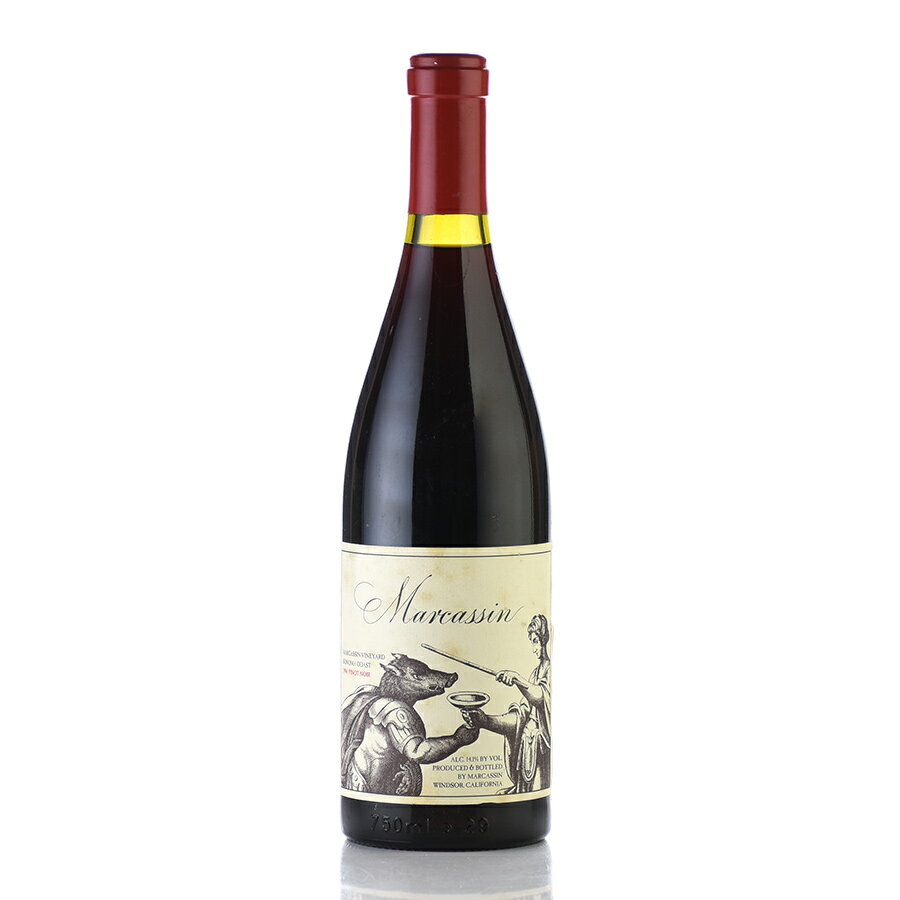 マーカッシン ピノ ノワール マーカッシン ヴィンヤード 1996 マーカッサン ピノノワール Pinot Noir Marcassin Vineyard アメリカ カリフォルニア 赤ワイン