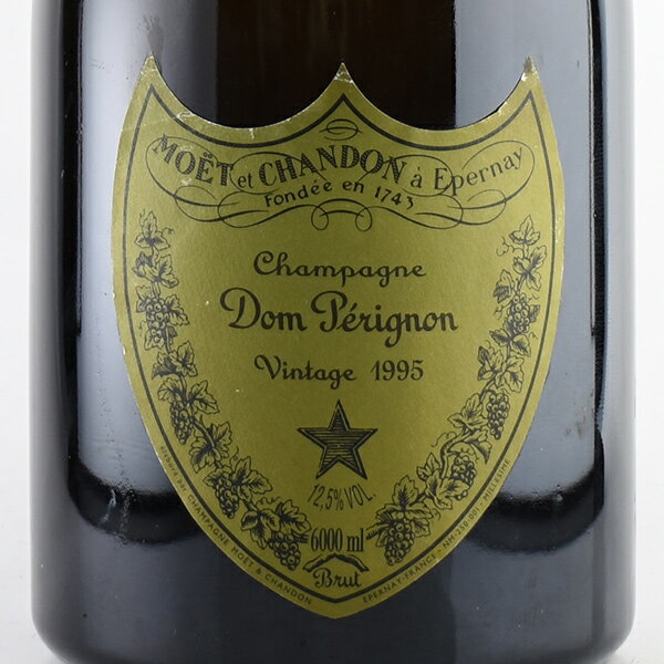 ドンペリ ドンペリニヨン ヴィンテージ 1995 マチュザレム 6000ml ドン ペリニヨン Dom Perignon Vintage フランス シャンパン シャンパーニュ[のこり1本]