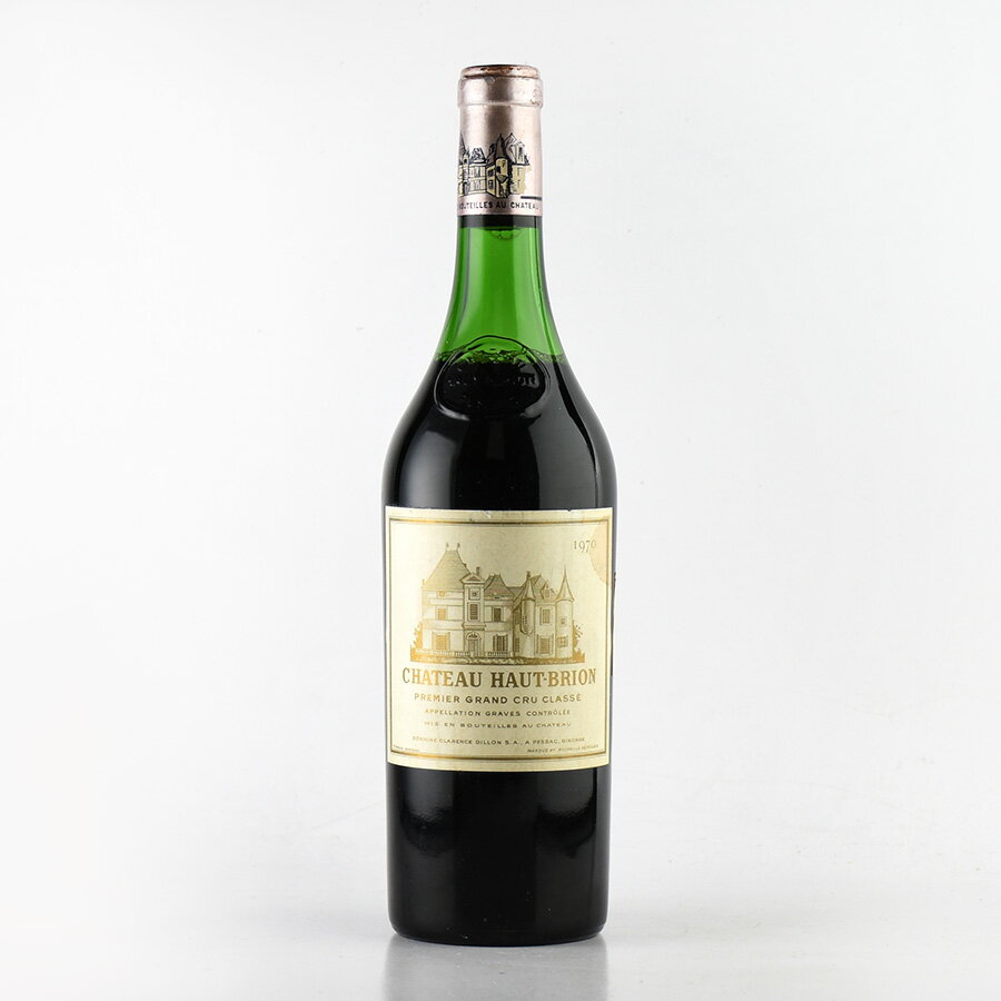 シャトー オー ブリオン 1970 液漏れ オーブリオン Chateau Haut-Brion フランス ボルドー 赤ワイン