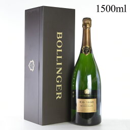 ボランジェ アール ディー 1996 マグナム 1500ml 木箱入り 正規品 RD Bollinger R.D. フランス シャンパン シャンパーニュ