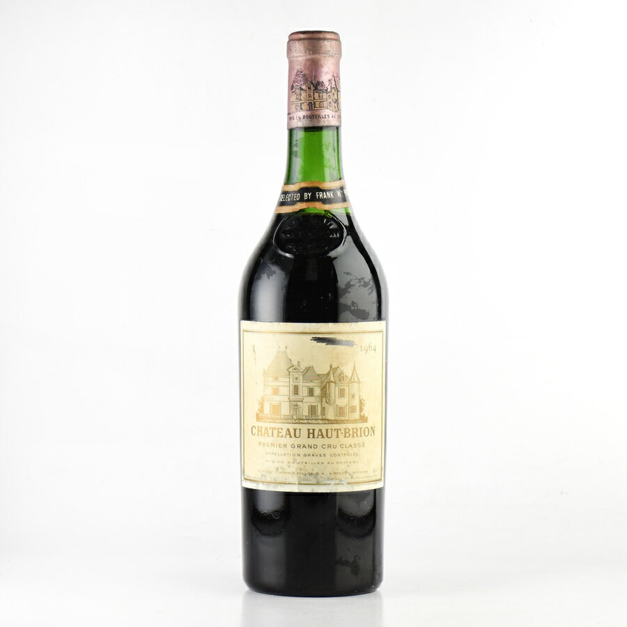シャトー オー ブリオン 1964 ラベル不良 オーブリオン Chateau Haut-Brion フランス ボルドー 赤ワイン