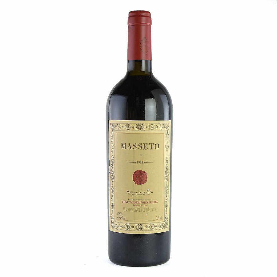 マッセート 1994 ラベル不良 マセト マセット Ornellaia Masseto イタリア 赤ワイン
