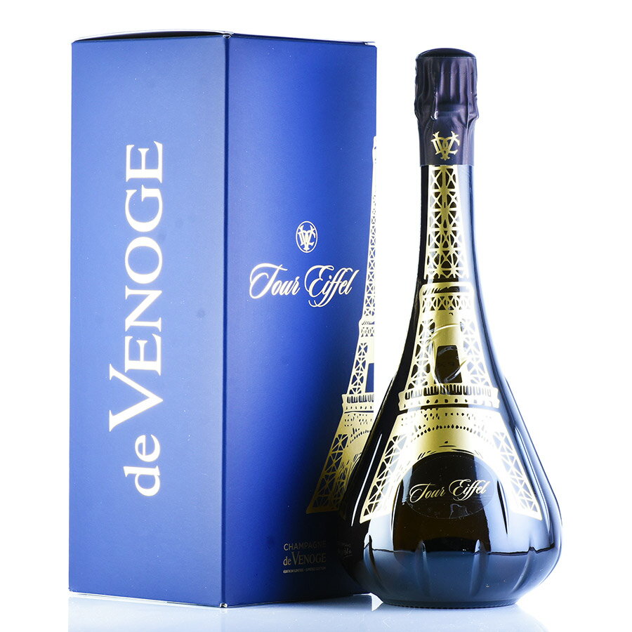 ドゥ ヴノージュ プランス トゥール エッフェル NV ギフトボックス エッフェル塔130周年記念ボトル de Venoge Princes ( Tour Eiffel Edition ) フランス シャンパン シャンパーニュ