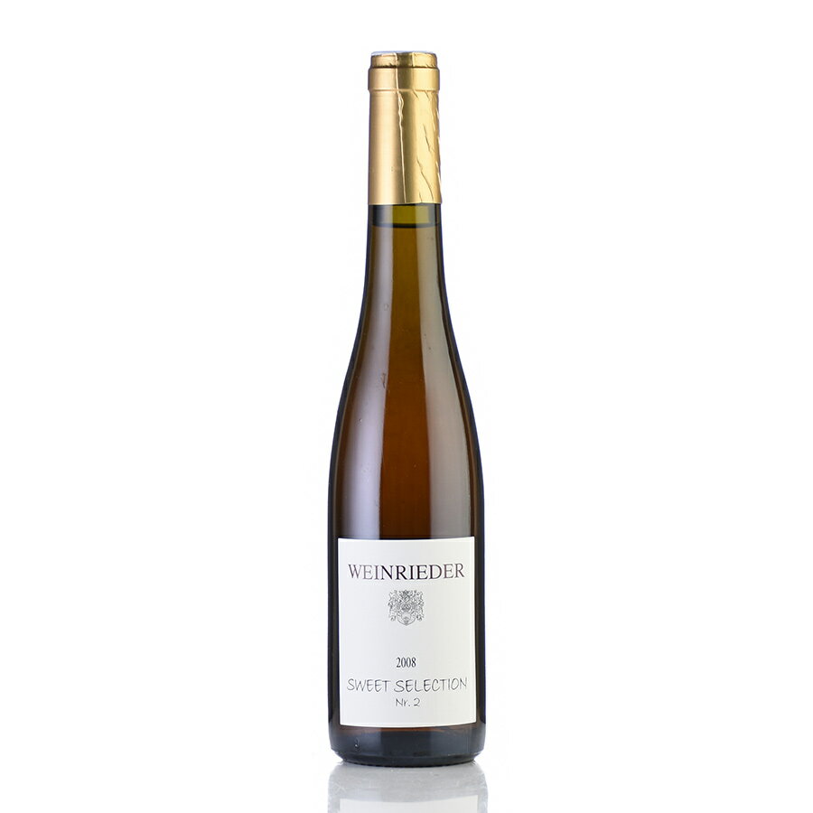 ヴァインリーダー スイート セレクション シャルドネ トロッケンベーレンアウスレーゼ 2008 ハーフ 375ml Weinrieder Sweet Selection Chardonnay Trockenbeerenauslese オーストリア 白ワイン