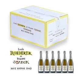 ルイ ロデレール ブリュット ナチュール フィリップ スタルク 2009 1ケース 6本 ルイロデレール ルイ・ロデレール Louis Roederer Brut Nature Philippe Starck フランス シャンパン シャンパーニュ