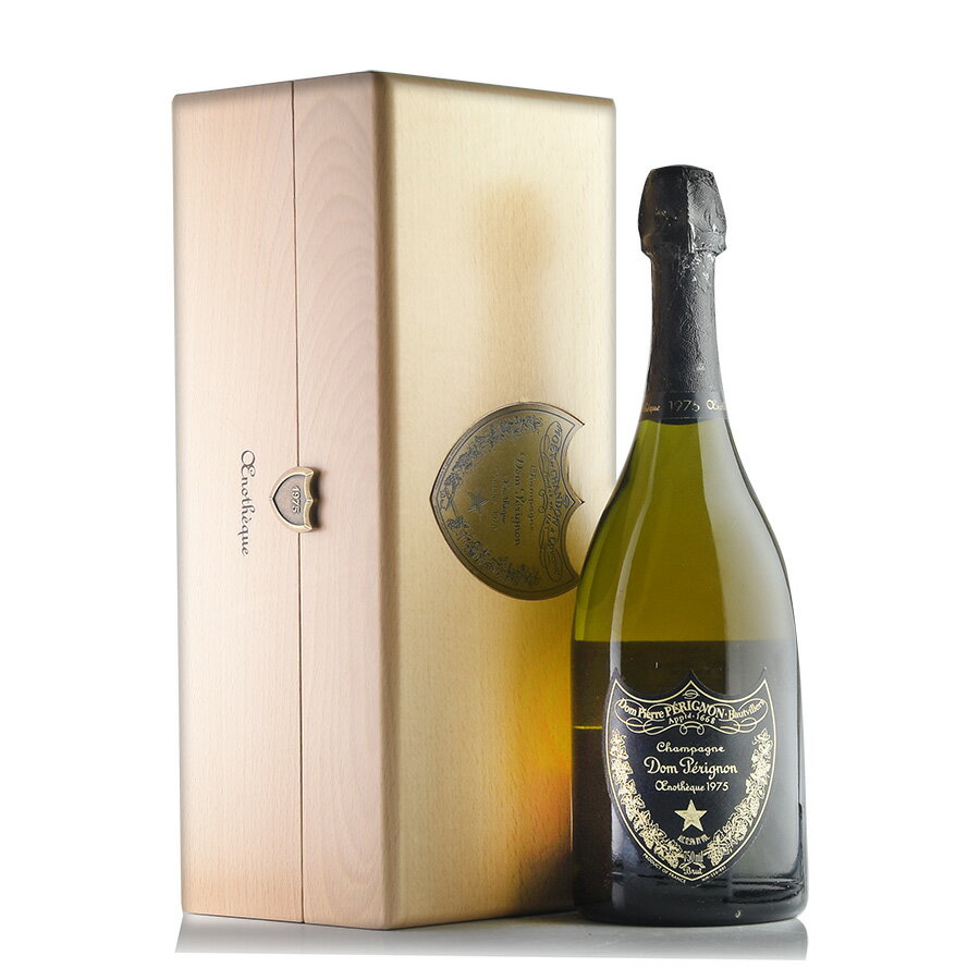 ドンペリ ドンペリニヨン エノテーク 1975 木箱入り ドン ペリニヨン ドンペリニョン Dom Perignon Oenotheque フランス シャンパン シャンパーニュ