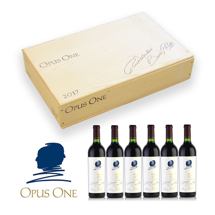 オーパス ワン 2017 1ケース 6本 オリジナル木箱入り オーパスワン オーパス ワン Opus One アメリカ カリフォルニア 赤ワイン