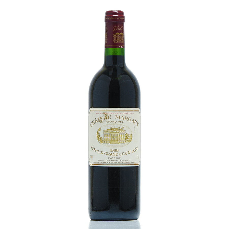シャトー マルゴー 1998 ラベル不良 Chateau Margaux フランス ボルドー 赤ワイン