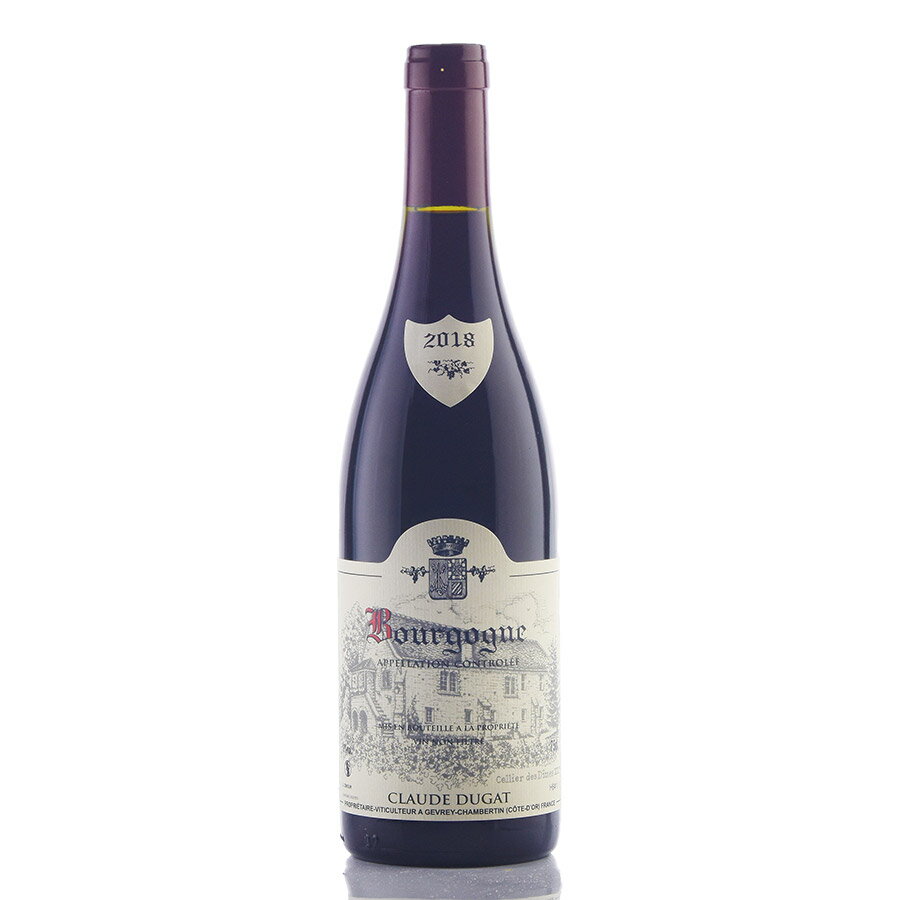 クロード デュガ ブルゴーニュ ルージュ 2018 Claude Dugat Bourgogne Rouge フランス ブルゴーニュ 赤ワイン
