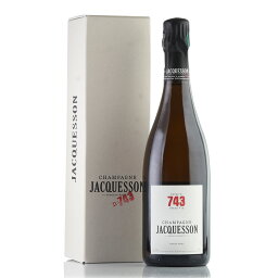 ジャクソン キュヴェ #743 エクストラ ブリュット NV ギフトボックス Jacquesson Cuvee #743 Extra Brut フランス シャンパン シャンパーニュ