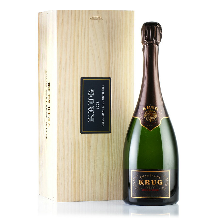 クリュッグ ヴィンテージ 1998 木箱入り 正規品 Krug Vintage フランス シャンパン シャンパーニュ