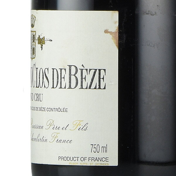 【3％OFFクーポン】アルマン ルソー シャンベルタン クロ ド ベーズ グラン クリュ 2002 ラベル不良 Armand Rousseau Chambertin Clos de Beze フランス ブルゴーニュ 赤ワイン katsuda-10137637 KATSUDA 勝田商店 銘醸ワイン専門 サンプル画像3