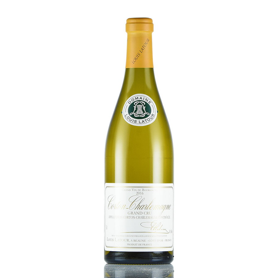 ルイ ラトゥール コルトン シャルルマーニュ グラン クリュ 2016 Louis Latour Corton Charlemagne フランス ブルゴーニュ 白ワイン 新入荷