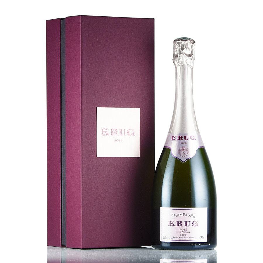 クリュッグ ロゼ エディション22 NV ギフトボックス Krug Rose 22 Eme Edition フランス シャンパン シャンパーニュ