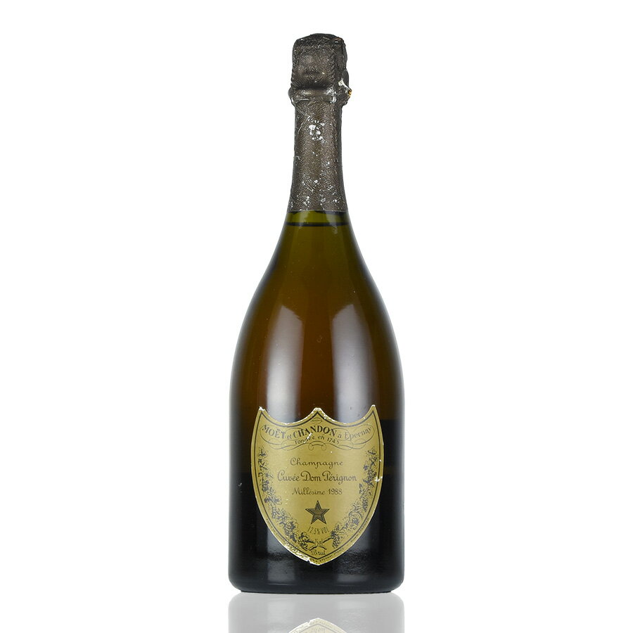 ドンペリ ドンペリニヨン ヴィンテージ 1988 ラベル不良 ドン ペリニヨン ドンペリニョン Dom Perignon Vintage フランス シャンパン シャンパーニュ[のこり1本]