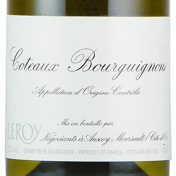 【最大5千円OFFクーポン】ルロワ メゾン ルロワ コトー ブルギニヨン ブラン 2021 正規品 Maison Leroy Coteaux BourguignonsBlanc フランス ブルゴーニュ 白ワイン katsuda-10143574 KATSUDA 勝田商店 銘醸ワイン専門 サンプル画像2